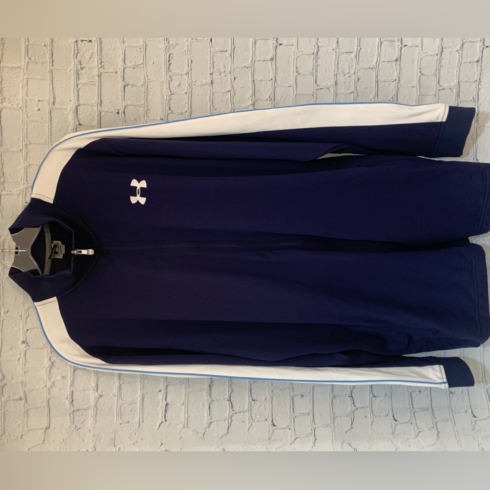 *Sold* Under Armour Full Zip Track Jacket Warm up XL
